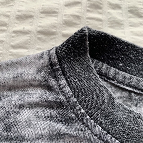 Urban Outfitters Gray Mock Neck Distressed Top - Picture 4 of 7